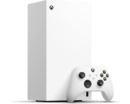 Стаціонарна ігрова приставка Microsoft Xbox Series X 1 TB All-Digital Robot White (196388363803)