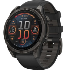 Garmin Fenix 8 47mm AMOLED Sapphire Carbon Gray DLC Titanium w. Black/Pebble Gray B. (010-02904-20/21/29)