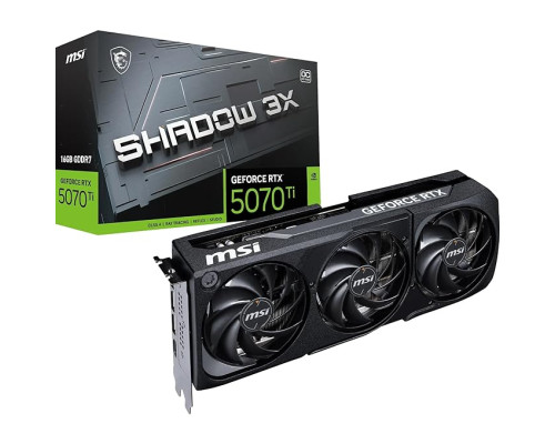  MSI GeForce RTX 5070 Ti 16G SHADOW 3X OC