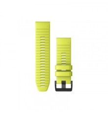 Garmin Fenix 6x 26mm QuickFit Amp Yellow Silicone bands (010-12864-04)
