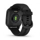 Garmin Venu Sq 2 – Music Edition Slate Aluminum Bezel with Black Case and Silicone Band (010-02700-00/10/80)