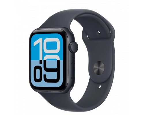 Apple Watch SE 3 GPS 40mm Midnight Alu. Case w. Midnight S. Band - S/M (MEH94)