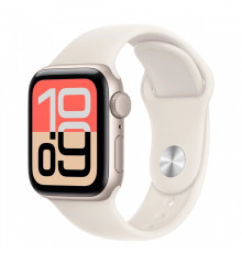 Apple Watch SE 3 GPS 40mm Starlight Alu. Case w. Starlight S. Band - S/M (MEH34)