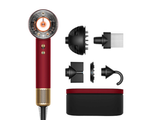 Dyson Supersonic HD16 Nural Red Velvet/Gold (594823-01)
