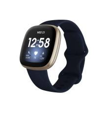 Fitbit Versa 3 Midnight/Soft Gold Aluminum (FB511GLNV)