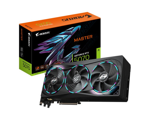 GIGABYTE AORUS GeForce RTX 5070 MASTER 12G (GV-N5070AORUS M-12GD)