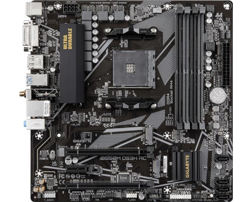 GIGABYTE B550M DS3H AC
