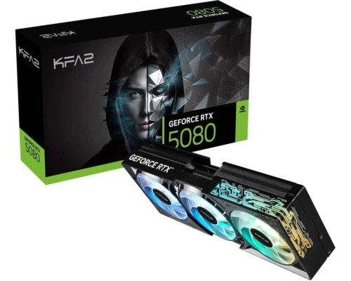 KFA2 CORE GeForce RTX 5080 16GB OC 3FAN RGB Black (58NZN6MDBBOK)