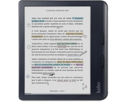 Kobo Libra Colour Black (N428-KU-BK-K-CK)