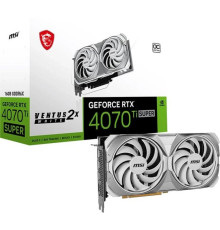 MSI GeForce RTX 4070 Ti SUPER 16G VENTUS 2X WHITE OC