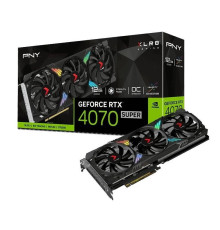 PNY GeForce RTX 4070 SUPER 12GB XLR8 Gaming VERTO EPIC-X RGB (VCG4070S12TFXXPB1-O)