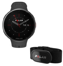 Polar Pacer Pro Carbon Gray with H10 heart rate belt (900107610)