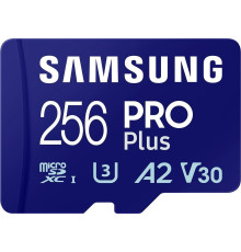 Samsung 256 GB microSDXC UHS-I U3 V30 A2 PRO Plus 2023 (MB-MD256SA)