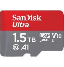 SanDisk 1,5 TB microSDXC UHS-I U1 V30 A1 Ultra (SDSQUAC-1T50-GN6MA)
