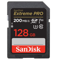 SanDisk 128 GB SDXC UHS-I U3 V30 Extreme PRO (SDSDXXD-128G-GN4IN)