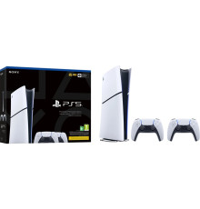 Sony PlayStation 5 Slim Digital Edition 1TB + DualSense Wireless Controller (1000042065)
